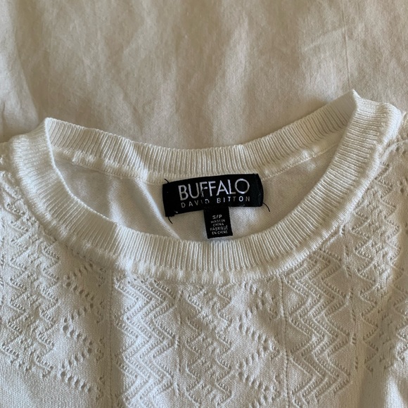 Buffalo White Sweater - Picture 2 of 2